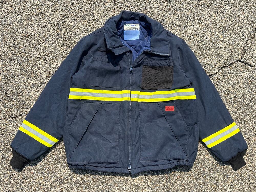 Actionwear Army/Navy Blue Nomex Flame Resistant III Arctic Survival Jacket XL